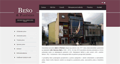 Desktop Screenshot of advokacia.eu